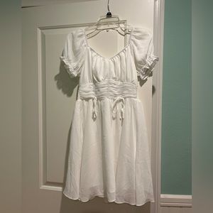 White dress